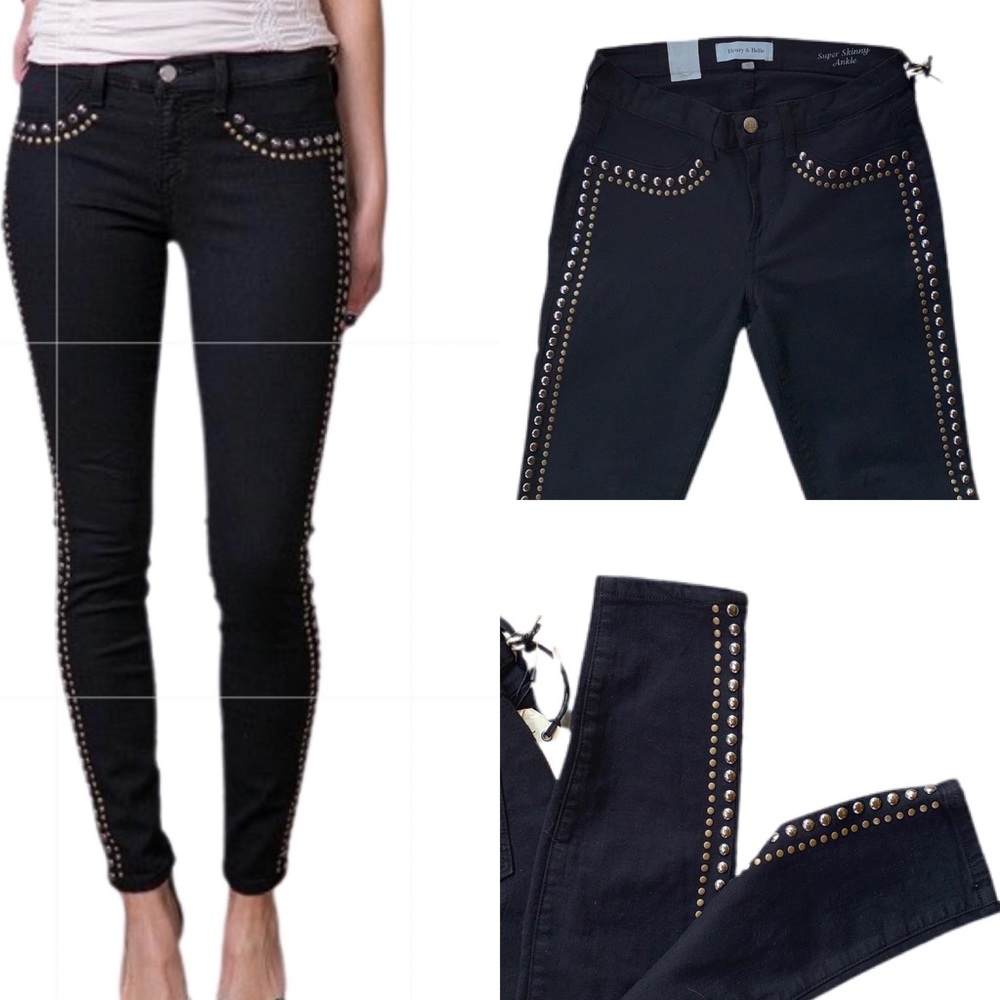 NWT Henry & Belle Pitch Studded Jeans
